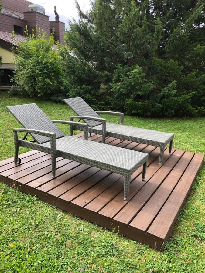 Wohnung Mit See Und Bergsicht Im Vier Sterne Hotel Beatenberg Eksteriør billede